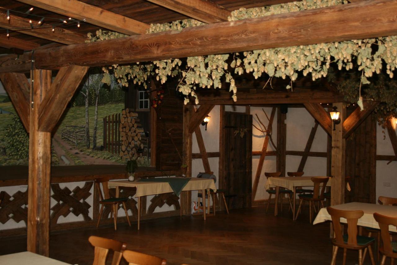 Landhotel "Lichte Aue" Lichtenau Stutzengrun Exterior photo